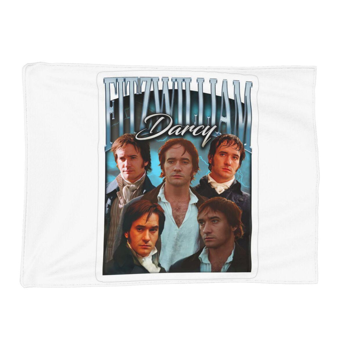 Pandara Jewelry Unisex 90S Fitzwilliam Darcy Pride And Prejudice Blankets Soft Warm Flannel Throw Blanket Plush For Bed Living Room Picnic Home Couch