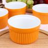 VORCOOL Mini Cocotte Dishes, Souffl? Pans, 9cm, Ceramic, Heat-Resistant, Oven, Microwave, and Dishwasher Safe, Set of 5