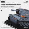 New Desktop Series Mini Remote Control Tank Infrared Competitive Battle Track Tank Car German Tiger Model Boy Toy
