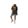Jordan Printed Pattern Round Neck Casual Short Sleeve Drop Shoulder T-Shirt Women T-Shirt Brown FN5376-243