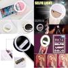 Phone Selfie Ring Light With Usb Rechargeable Power For Makeup And Video Recording