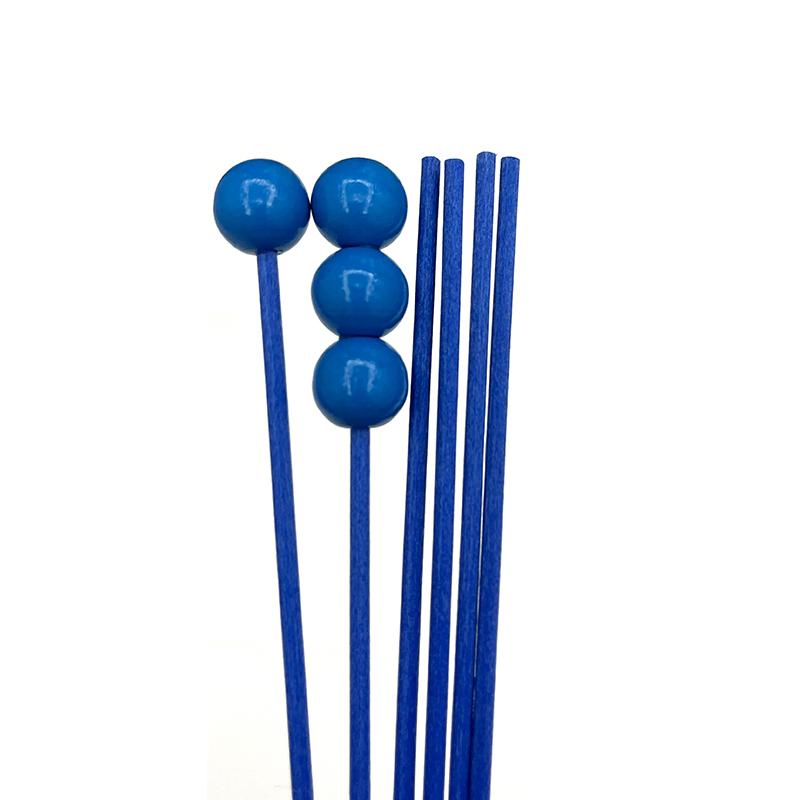 6pcs Wood Ball Aroma Diffuser Replacement Rattan Reed Sticks Air Freshener Aromatherapy Aroma Stick Oil Diffuser Refill Sticks