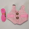 Rabbit Harness Gentleman Fabric Pet Vest Design Leashes Walking Safety Chest Strap