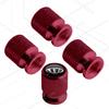 4 Stück/Set Für Brenthon LOGO Abzeichen Stinger Sorento Sportage K3 K5 Elantra I30 Picanto Auto Rad Reifen Ventilkappen Reifenventilschaftabdeckungen