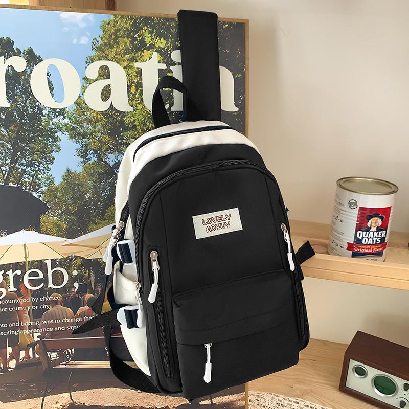 

School bag children kindergarten primary school students reduce the burden of contrasting colors girls high quality