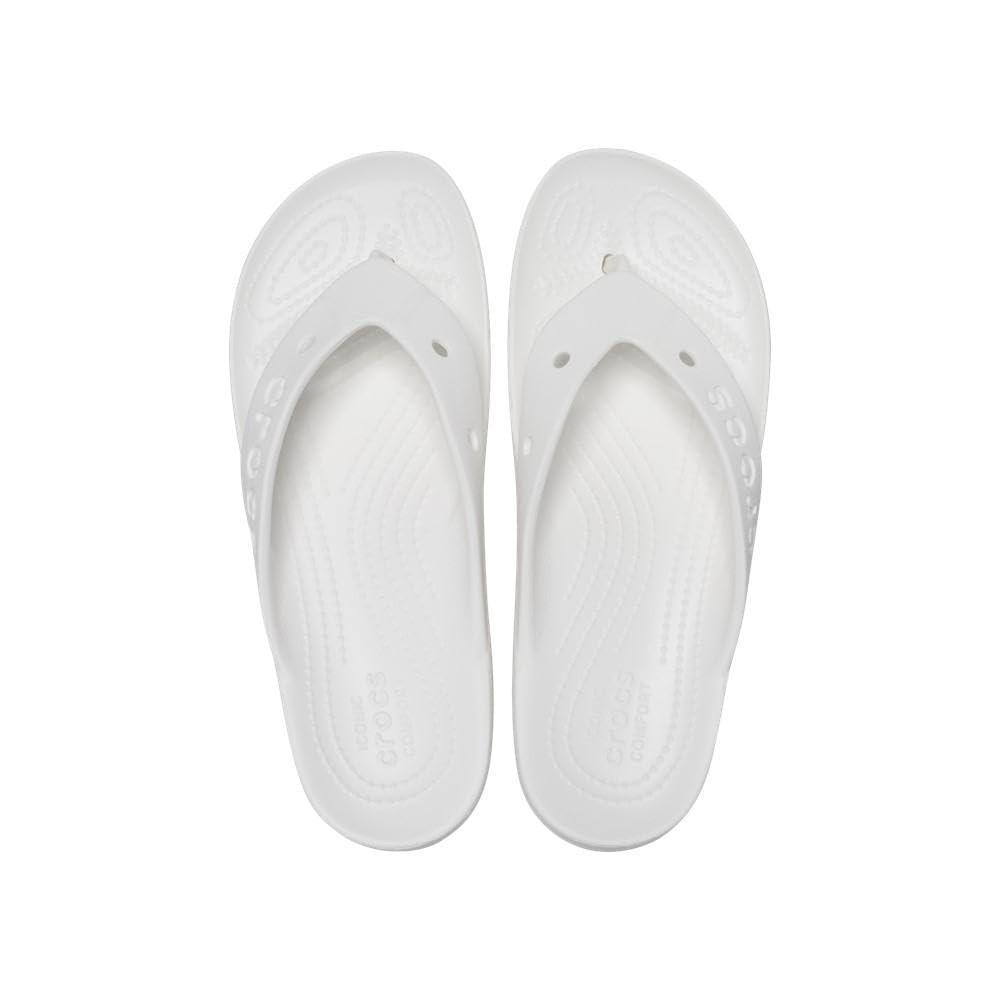 Crocs Baya Plattforms-flipflops 24cm Damsandaler, Vita,