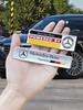 GLC GLB 3D Aluminum Mercedes Benz Badge Car Styling Stickers Decal Accessories For AMG W177 W176 X166 X167 C257 C218 X253 C118