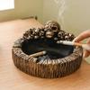 New Pattern Terrifying Skull Ashtray Home Living Room Office Desktop Decoration Ornament Ornament Gift for Father's Day
