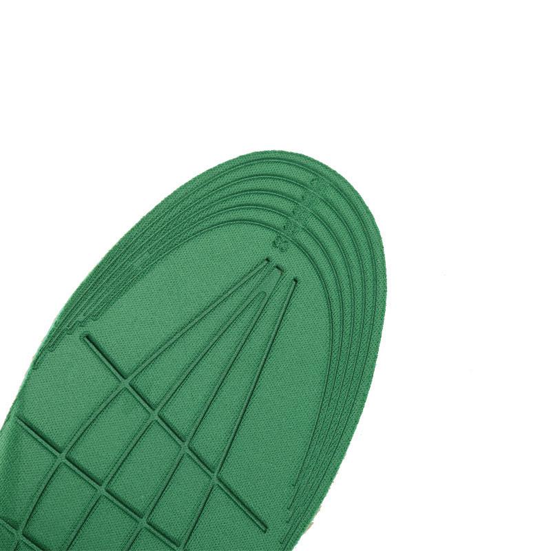 Linen Massage Sports Insoles: Breathable, Shock-Absorbing, Elastic for Men & Women - Perfect for Casual and Basketball Shoes.