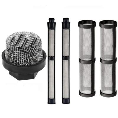 High Efficiency Suction Inlet Filter Strainer for Airless Sprayers Clog Prevention Durability Metal Plastic Construction
