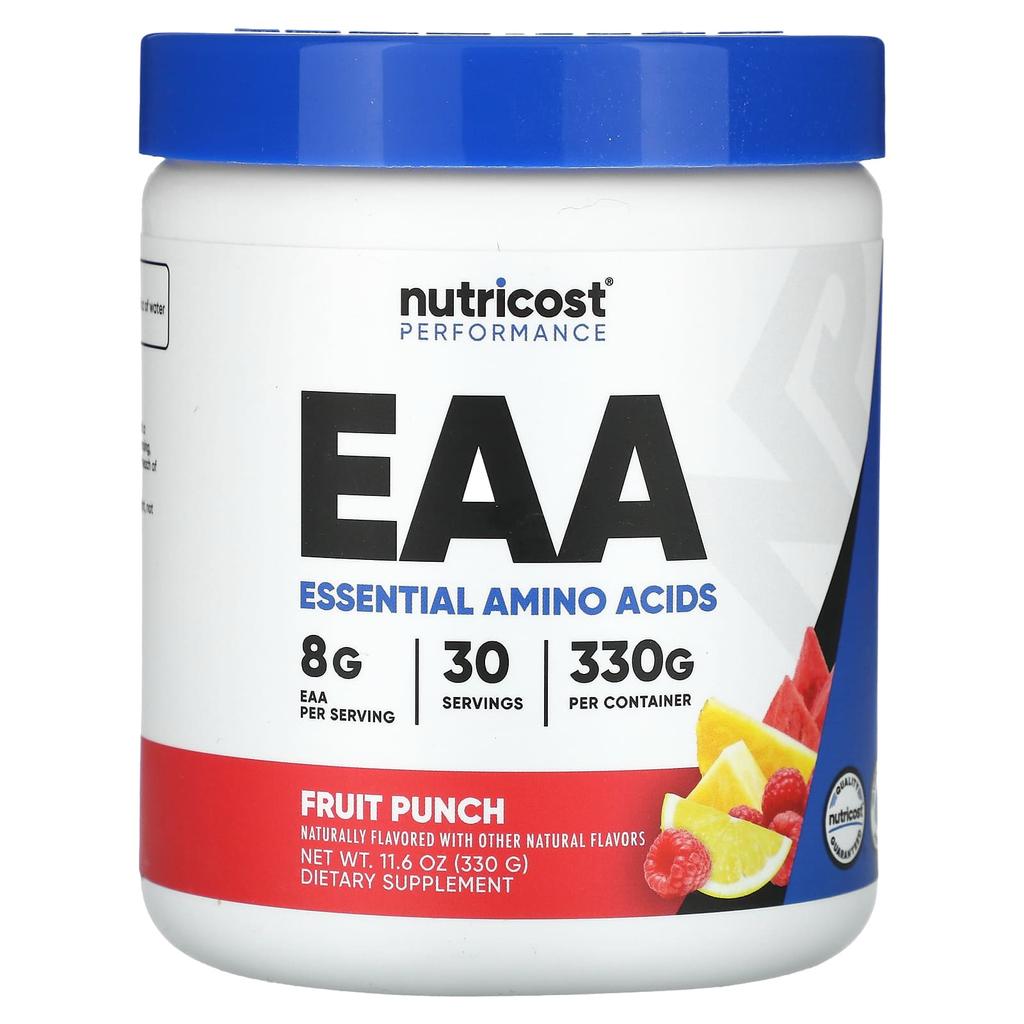 Sportliche Leistung, EAA, Essentielle Aminosäuren, Fruchtpunsch-Geschmack, 330G (11.6Oz)