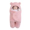 Novorozenci Chlapci Dívčí Tlustá fleecová teplá deka na spaní Mikina Zavinovačka
