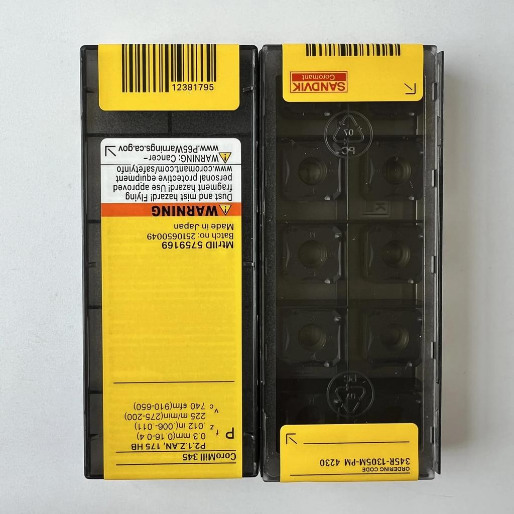 Original Sandvik / 345R-1305M-PM 4230 /  CNC lathe carbide blade 10 Pcs