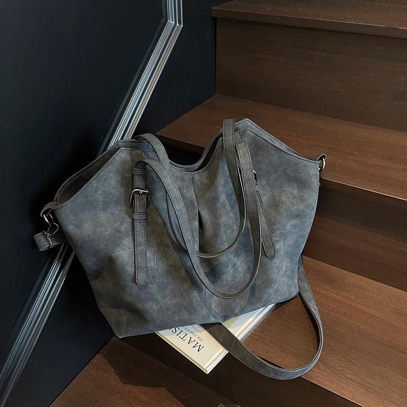 Geantă de mână pentru femei din piele moale, geantă de umăr și crossbody cu buzunare multiple, geantă de mână de zi cu zi la modă cu capacitate mare, stil vintage