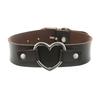 Nuovi Sexy alla Moda Vintage Fascino Gotico Collane a Collare Gioielli Regalo Cuore Gotico in Pelle Harajuku Donna Punk Collana Choker