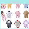 Warm Flannel Newborn Infant Romper Jumpsuit Cute And Cozy Baby Clothes Outfit
