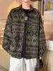 Men's Retro Casual Knit Polo Cardigan - Autumn/Winter Collection