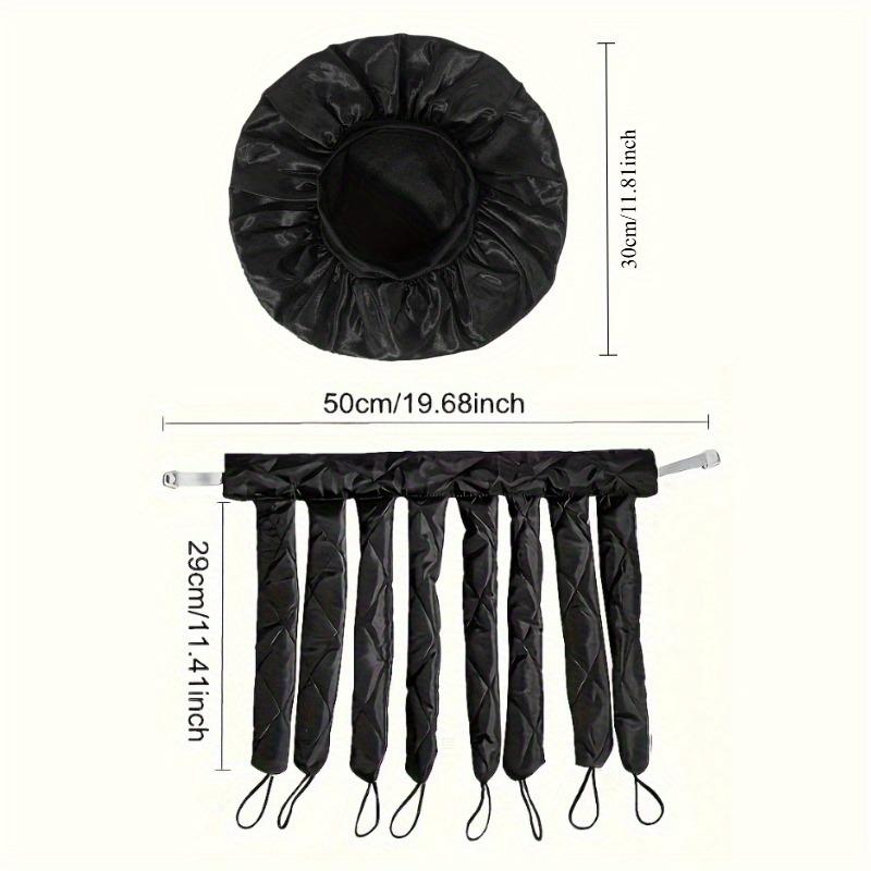 1 Set Hair Curler Headband for Long Hair Satin Heatless Curling Rod Adjustable Strap Overnight No Heat Curling Roller Women Girl