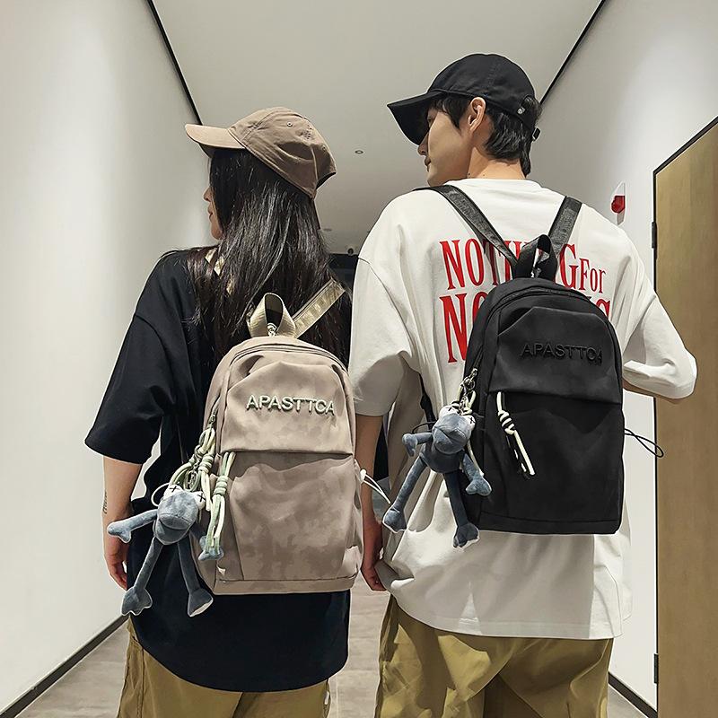 Small Backpack Female Student Versatile Go Out To Play Lightweight Small College Student Travel Backpack Male Trend Schoolbag