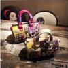 High Quality Texture PU Leather Ladies Handbags 2024 New European Beautiful Women's Messenger Bag Creative Hand Embroidered Boston Bag Crossbody Bag