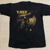 T-shirt Unisex a Manica Corta Taglia Piena DI795 Album T Rextasy della Band T.Rex