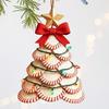 Baseball String Lights Christmas Ornament Festive Lantern Design Sports Enthusiast Christmas Decor Holiday Decoration