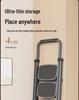 Foldable Indoor A-frame Ladder, 4-5 Step, Thickened Portable Staircase