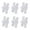 20pcs 51131829904 Car Rocker Panel Door Moulding Clips Retainer Clamp Fastener Pin Mounting Brackets Fit for BMW E10 E21 E30 M3