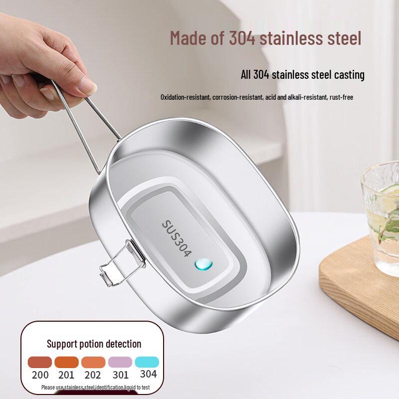 Stainless Steel Portable Bento Lunch Box