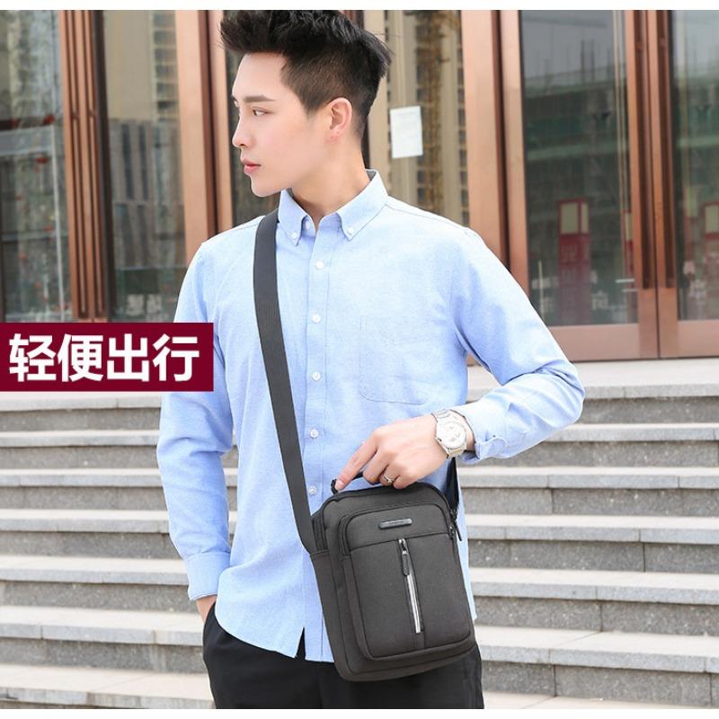 Men's Crossbody Bag Business Casual Fashion Nylon Backpack New Shoulder Bag Men's Business Backpack