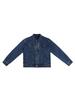 Gubin Washed Line Denim Trucker Jacket