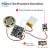 GC06 Recordable Sound Module 4M MP3 WAV Button Control Music Voice Player Programmable Board for DIY Creative Greeting Card Gift