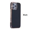 Plattierungsleder-Unterstützung Drahtloses Laden Magnetische Telefonhülle für iPhone 16E 16 15 14 Plus 13 12 11 Pro Max Soft Edge Cover
