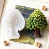 3D Tree Shaped Silicone Candle Mould Featuring Layer Leaf Designs For Natural Home Decoration Simple Demolding