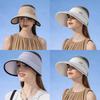 Summer Bucket Hat With Large Brim And Breathable Ice Silk Material For Casual Women