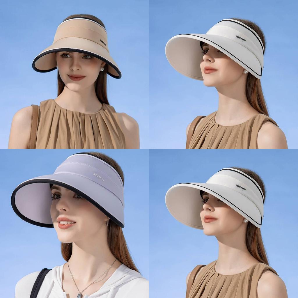 Summer Bucket Hat With Large Brim And Breathable Ice Silk Material For Casual Women