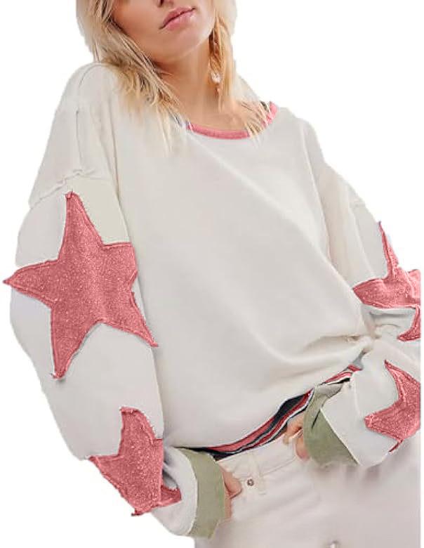 Women s European and American Crew Neck Sweatshirt - Long Sleeve Loose Fit M 2590₽