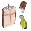 Wooden Cage Rat Platform Parrot Stand Perches Bird Toy