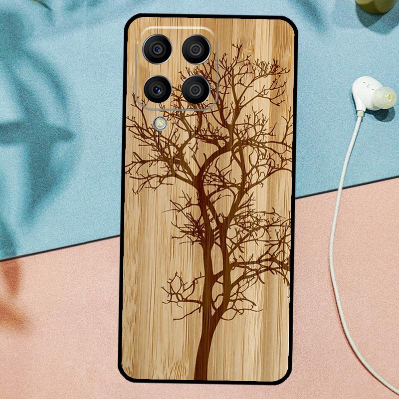 

Tree Flower Bamboo Wood For Samsung Galaxy M21 M31 M11 M13 M33 M53 M16 M06 M12 M14 M15 M35 M55 M34 M54 M32 M52 Case Samsung M31