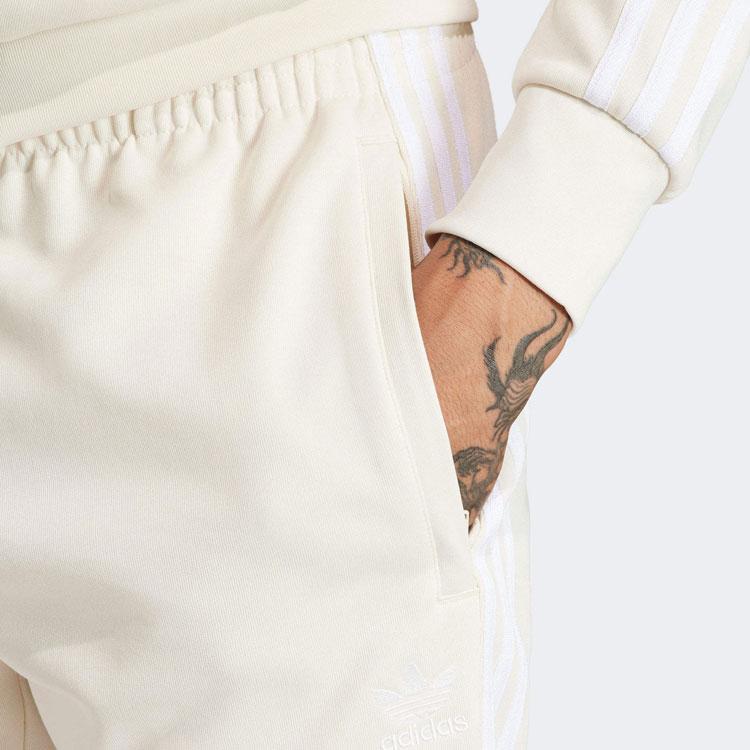 Adidas Originals Adicolor Classics SST Track Pants With Three-Stripe Colorblock Logo Men Bottoms White IR9878