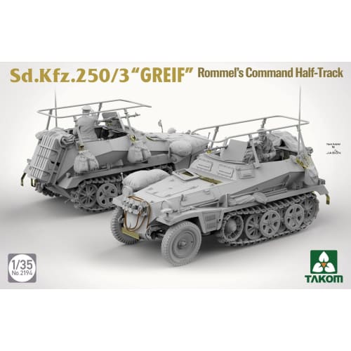 TAKOM 1/35 scale German Sd.Kfz.250/3 Greif plastic model kit TKO2194