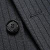 Autumn and Winter New Handmade Double-sided Nylon Wool Suit Men's Thickened Wool Casual Suit