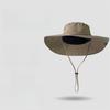 Western cowboy hat with large brim outdoor hiking fisherman hat sun shading sun protection fishing summer hiking hat
