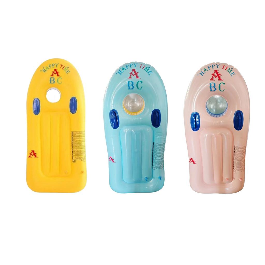 PVC Kids Inflatable Surfboard Summer Water Play Raft for Entertainment