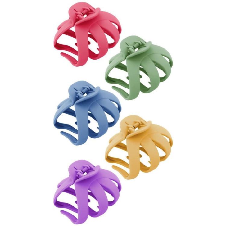 Creative Matte Claw Hair Clip Practical Plastic Hairpieces Easy Hairstyling Long Hair Decoration Suitable For Women