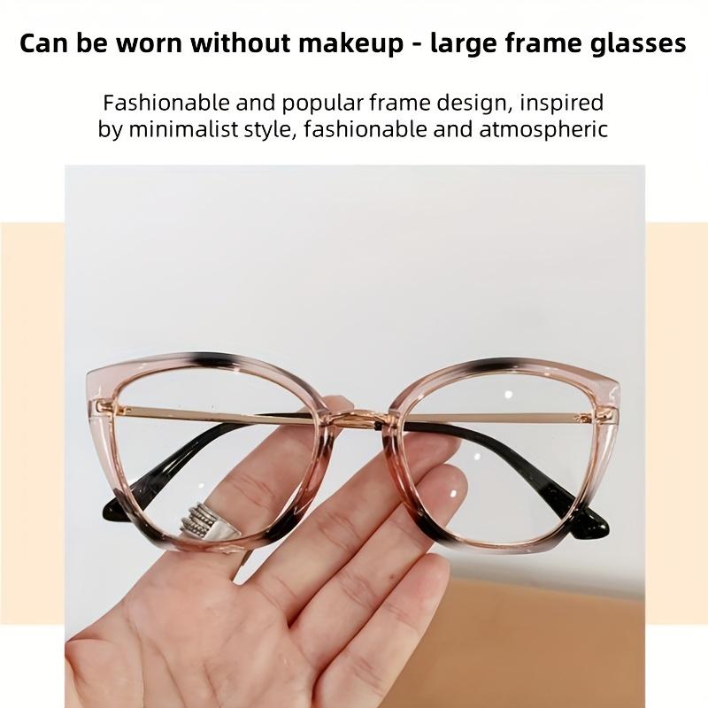 1Pcs New High-End Metal Frames For Men And Women Same Day And Night Dual-Use Photochromic Lenses And Blue-Proof Lighting Lenses