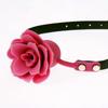 Silicone Rose-Shaped Mouth Gag - BDSM Adult Erotic Training Toy