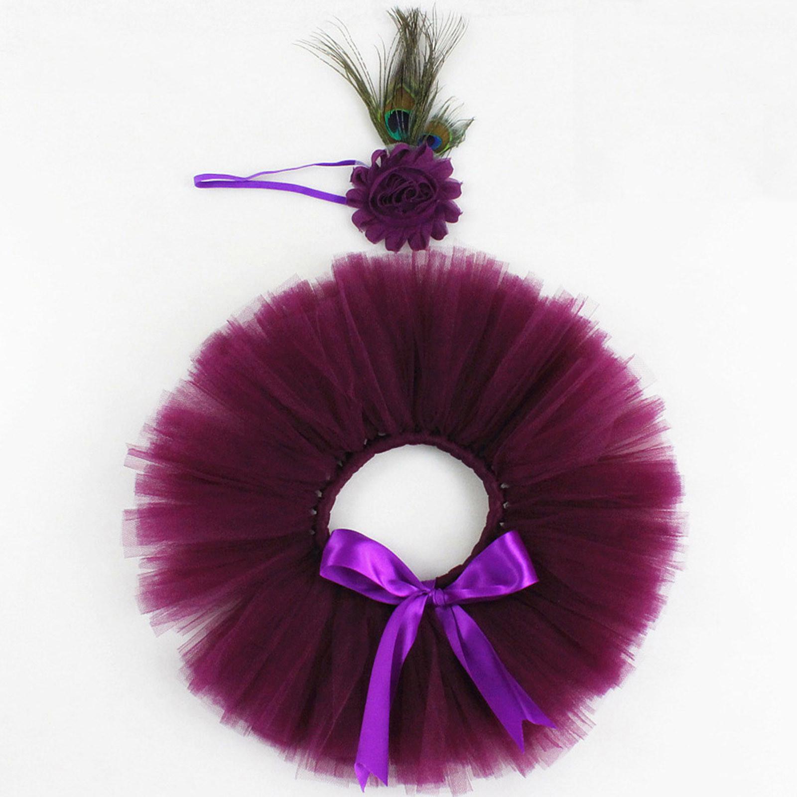 

Юбки для новорожденных девочек + головной убор Po Pography Props Outfit One size винный