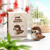 12PCS/ Set Cute Bird Brick Series Building Blocks Micro Block Parrot Anri Sparrow Birds Miniature Toys for Girls Children Gifts