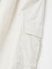IKALOOK Linen Washed Cargo Wide Pants Cpt135